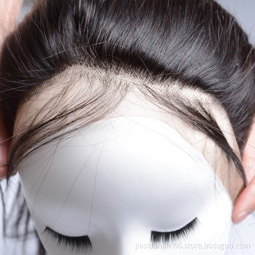 Preplucked Ear to Ear Natural Hairline Top Quality High Digital Thin HD Transparent Swiss Lace Frontal Vendor